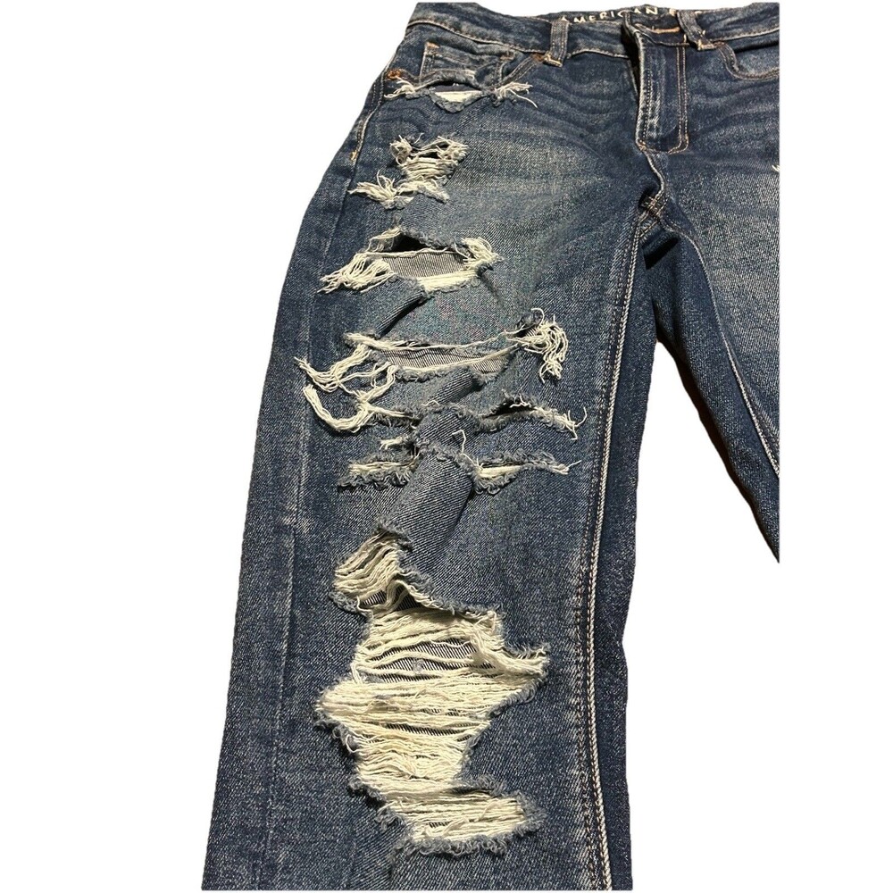 American Eagle Distressed Jeans – Women’s Size 0 Regular - Picture 2 of 7